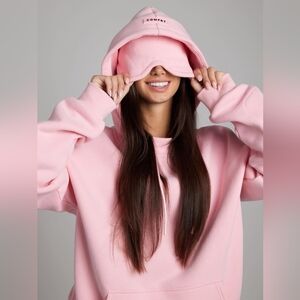 Comfrt Airplane Mode Travel Hoodie Petal